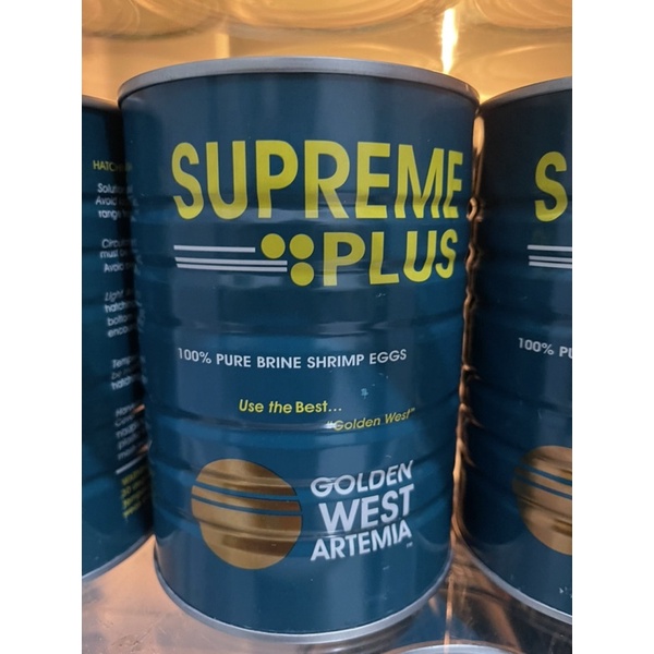 GOLDEN WEST ARTEMIA SUPREME PLUS 425GR (SUPREME KALENG)