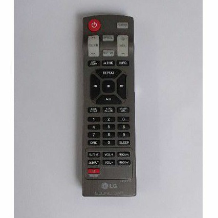 Remote LG SOUND BAR Original . Seri AKB 73575431 .