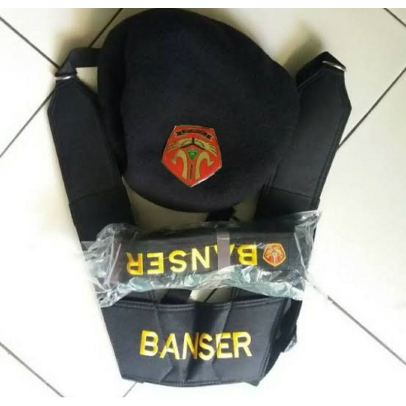 1 PAKET LENGKAP KOPEL DRAHRIM BARET PIN BANSER