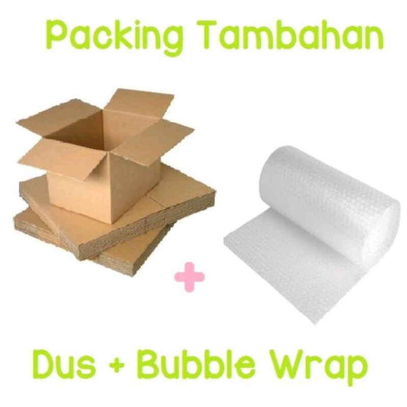 

BUBBLE Wrap + Kardus