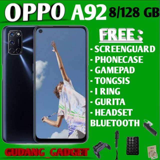 OPPO A92 2020 8/128GB RAM 8GB ROM 128GB GARANSI RESMI OPPO