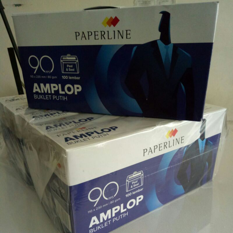 

Amplop Paperline Polos 90 Uk 110x230mm