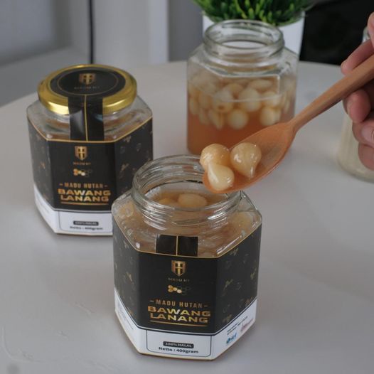 

Madu Bawang Lanang Anti Oksidan Tinggi Rasa Bawang Tidak Sengar (400 ml/30 biji)