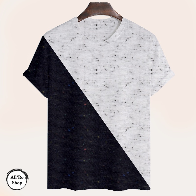 Baju Atasan Kaos Pria Kaos Pria Lengan Pendek Casual Trendy Modis Katun Galaxy Cotton Galaxy ARS