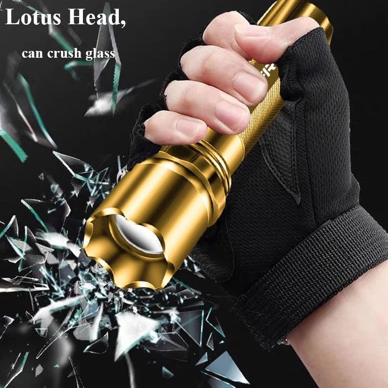 Senter Swat Mini Led / Senter Led Police Chargeable / Senter Mini Cas