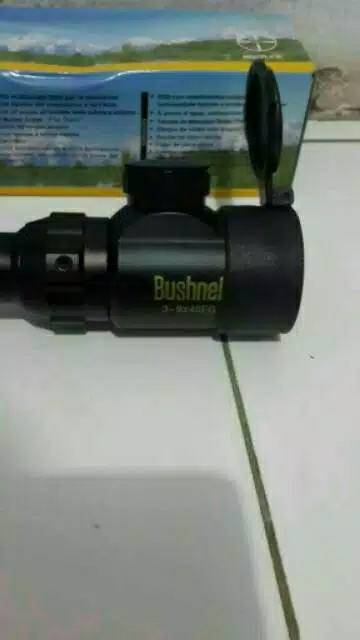 Teleskop Telescope Bushnell 3-9x40 EG + Tutup Flip + Sunshide