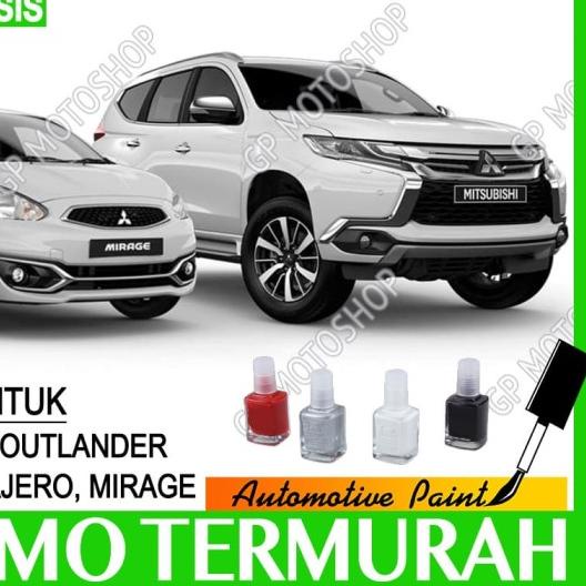 ✿ MITSUBISHI WHITE PEARL CAT OLES PENGHILANG BARET MOBIL PUTIH MUTIARA ❊