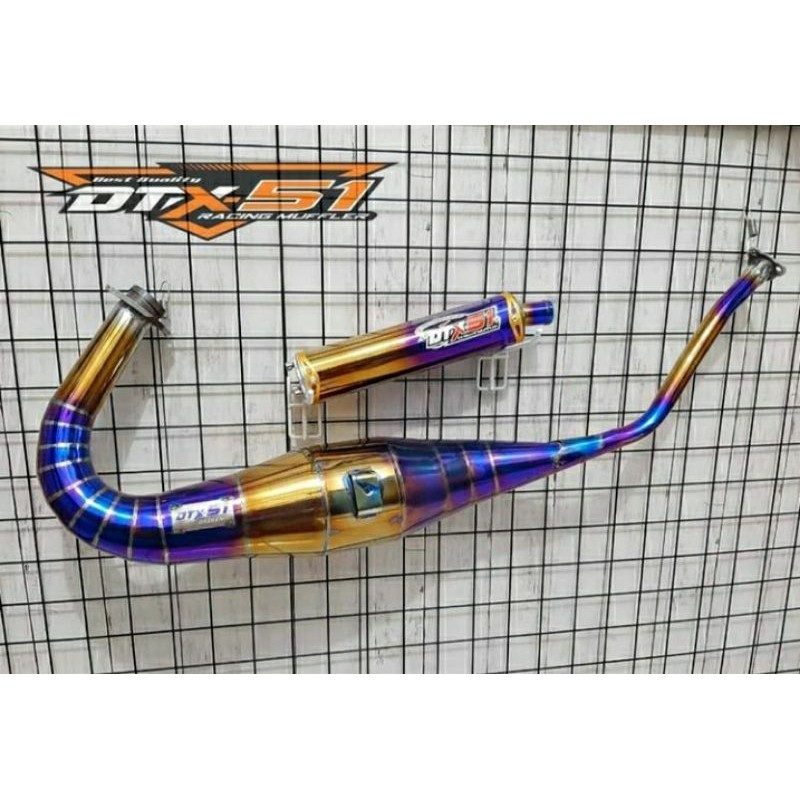 knalpot Ninja R/RR/SS model kidal bluemoon original DTX-51 ultimate muffler