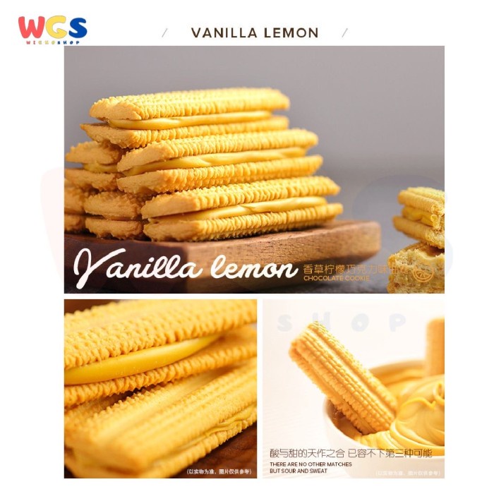 Biskuit Franzzi Vanilla Lemon Chocolate Cookie Soft &amp; Smooth 70g