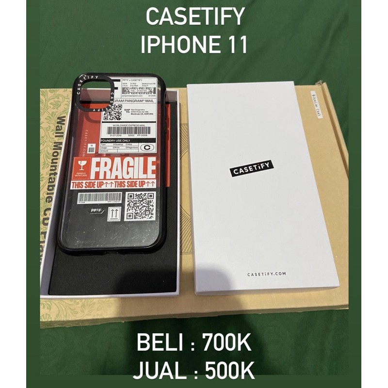 PRELOVED IPHONE 11 CASETIFY
