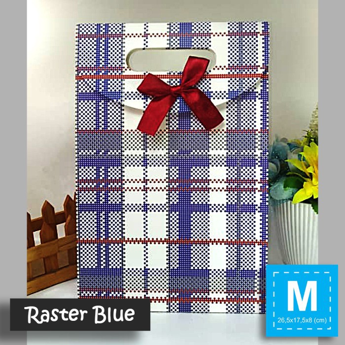 

Paper Bag Motif / Tas Kertas Kado / Tas Ulang tahun - M RASTER