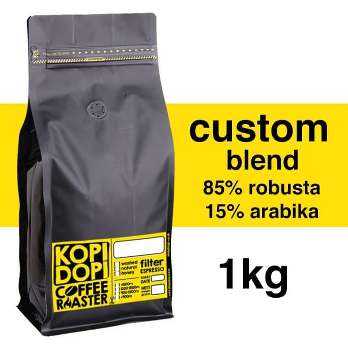 

[ COD ] Kopi Espresso Custom Blend 15:85 1 kg 1kg BIG SALE Kode 784