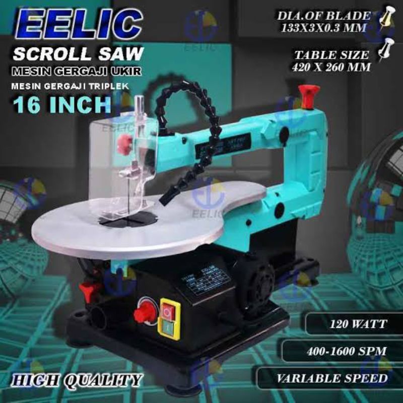 Mesin Scroll Saw NRT-PRO 16 Inch