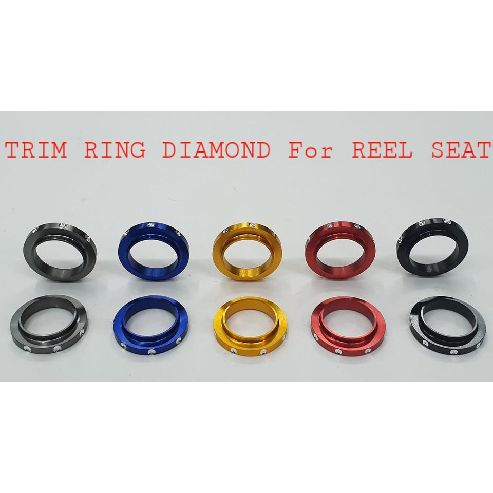 WINDING CHECK WISH TRIM RING DIAMOND For REEL SEAT
