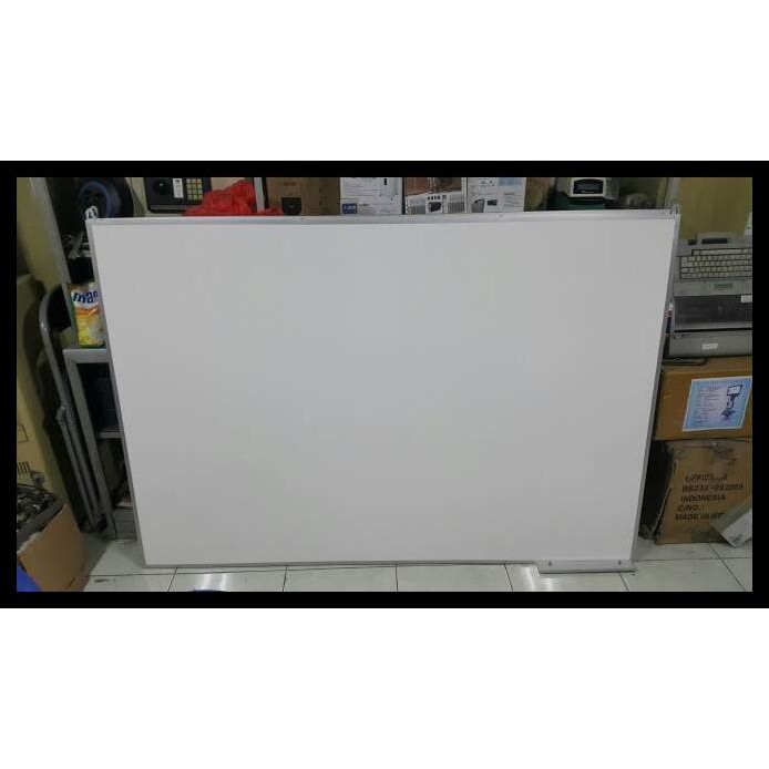

STOK BARU PAPAN TULIS PUTIH 120X180 CM MAGNET WHITE BOARD PERALATAN MELUKIS TERMURAH PING LENGKAP