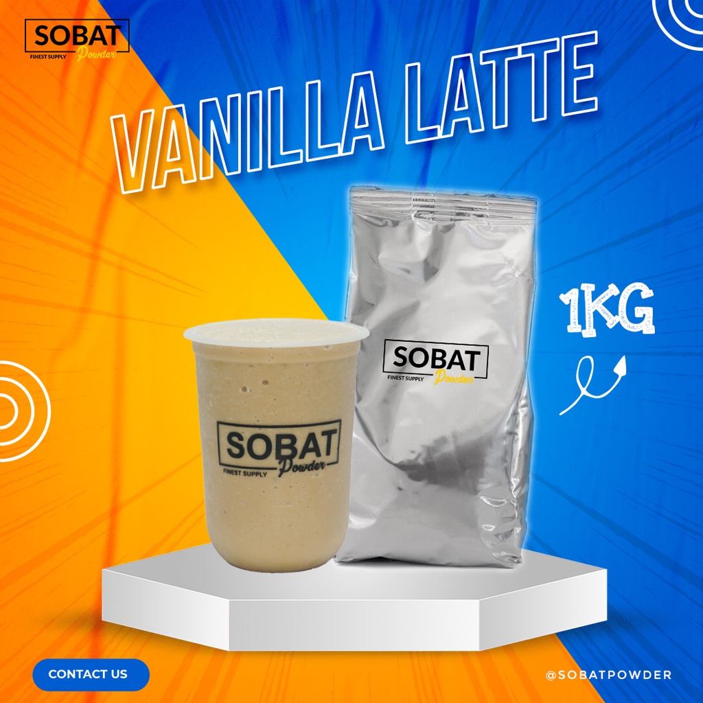 

Vanilla Latte Powder 1kg | serbuk minuman