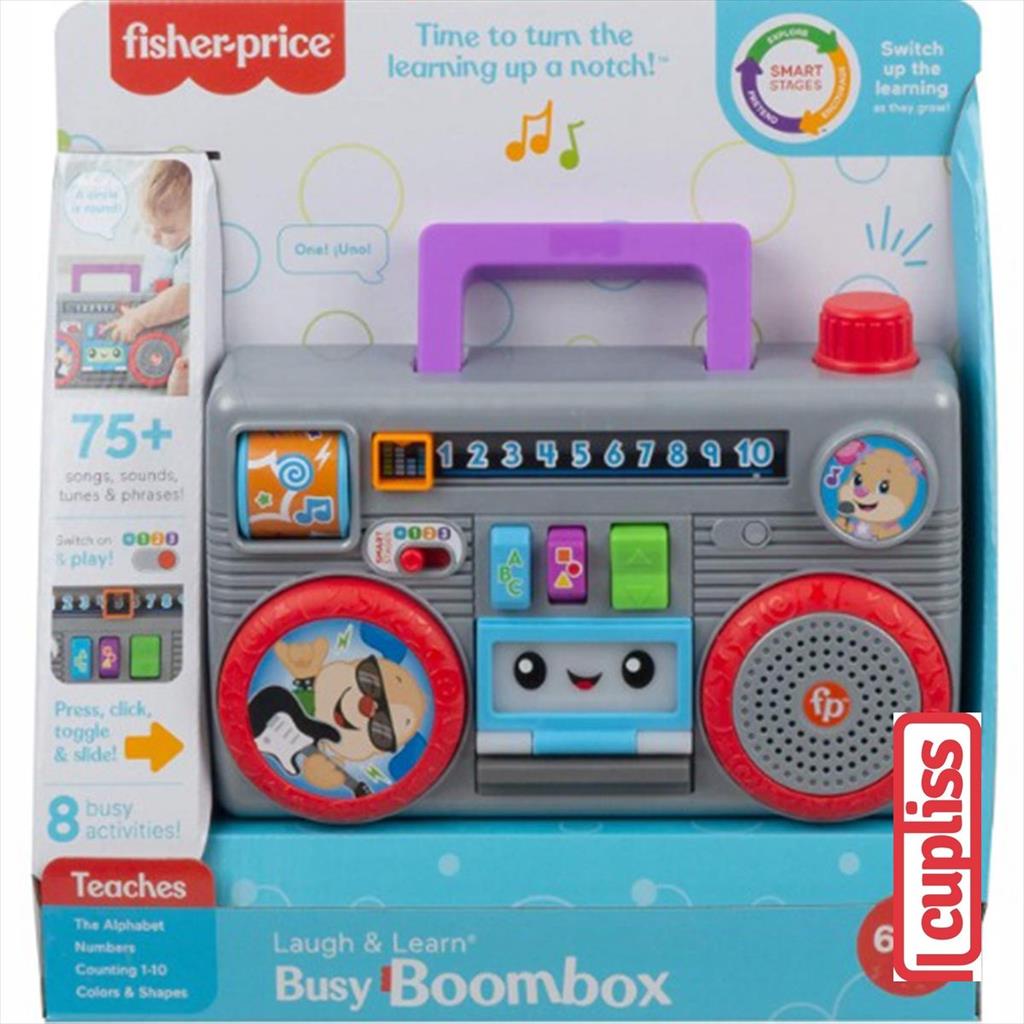 Fisher Price GWN49 Laugh n Learn Busy Boombox