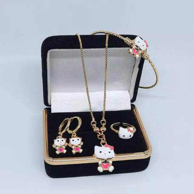 Set perhiasan anak hellokitty #1