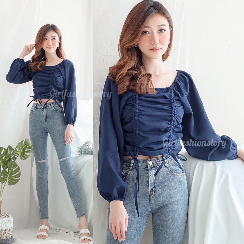 GFS NEXY TOP ORIGINAL BELAKANG KARET FULL BAHAN TWIST TEBAL