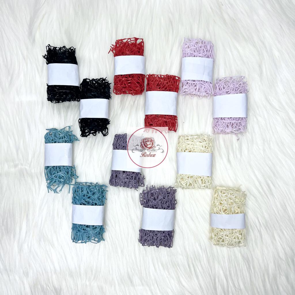 MINI FLOWER Spider Mesh / Wrapping Paper / Flower Paper / Jaring Korea Kecil / Kertas Bunga