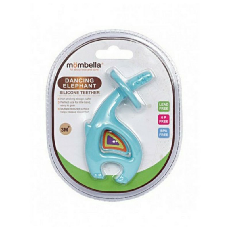 Mombella Dancing Ellephant Silicone Teether