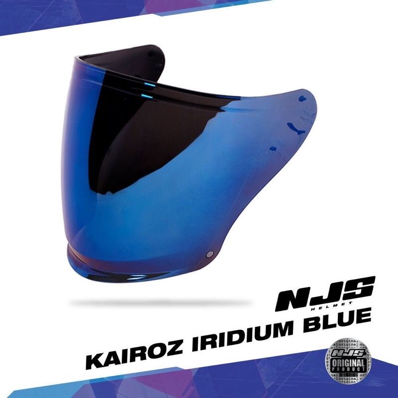 Visor Iridium NJS Kairoz dan Spoiler NJS ZX-1,ZX-R, dan Kairoz Original-2