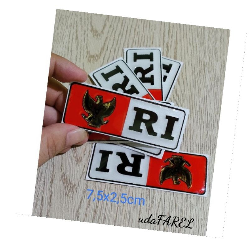 

STICKER TIMBUL RI 7,5x2,5