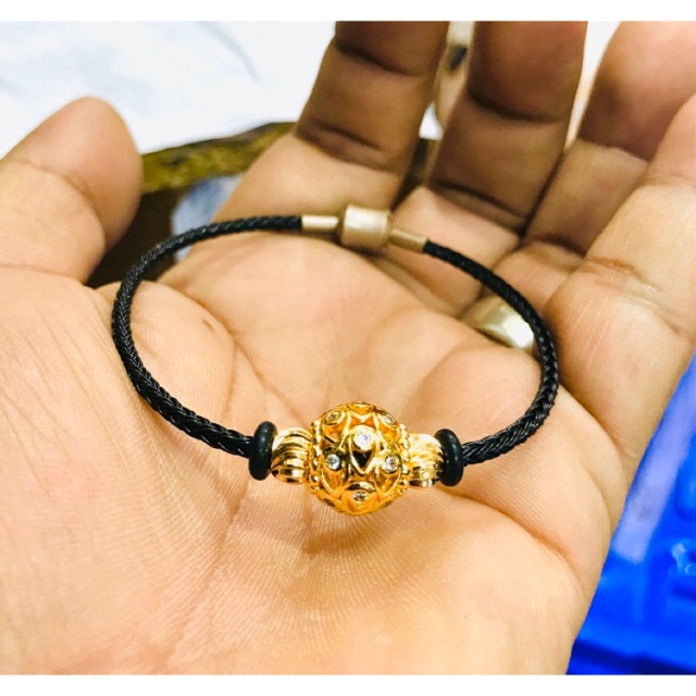 Gelang kawat anti air gelang wanita gelang pandaro gelang water proof lapis emas lucu lucu