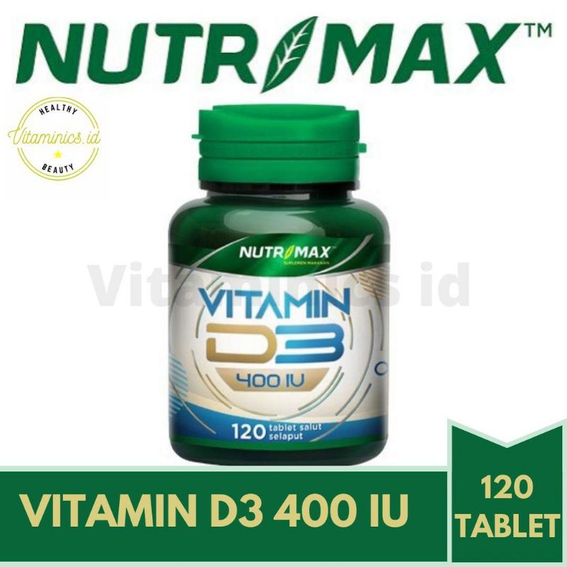 NUTRIMAX VIT D3 400IU ISI 30 KAPSUL