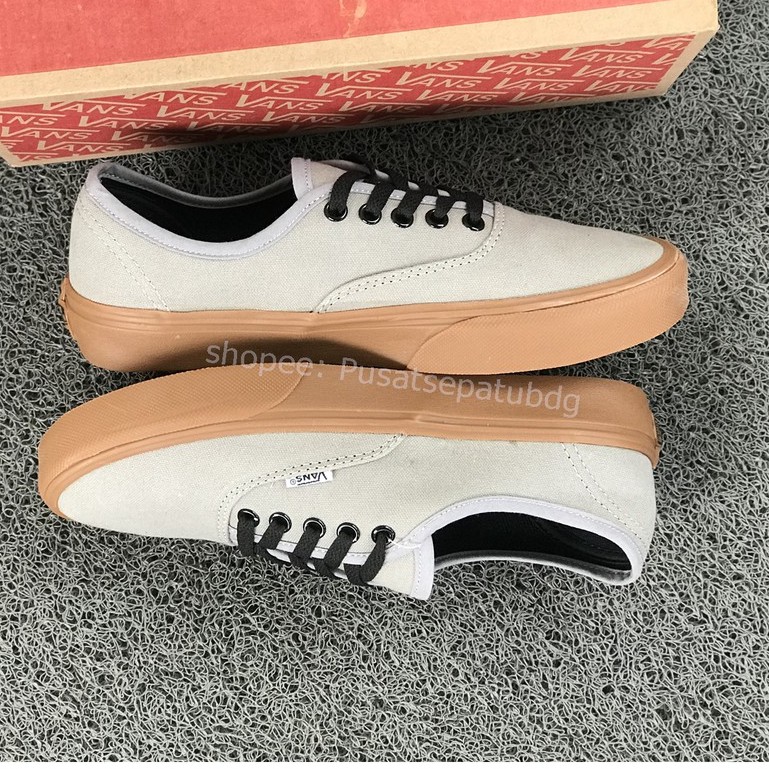 SEPATU VANS AUTHENTIC GREY GUM WAFFLE DT