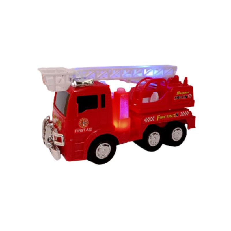 Mainan Mobil pemadam kebakaran PMK / Fire truck / 175B (Free Batterai)