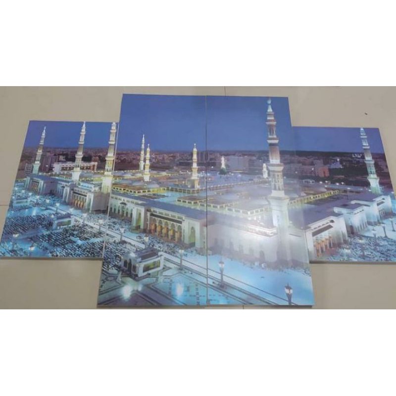 HIASAN DINDING KAYU ASLI MASJID NABAWI