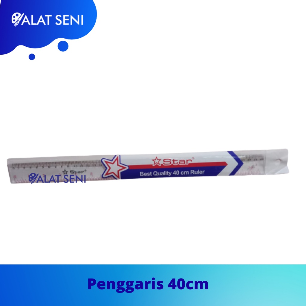 

Star penggaris 40cm