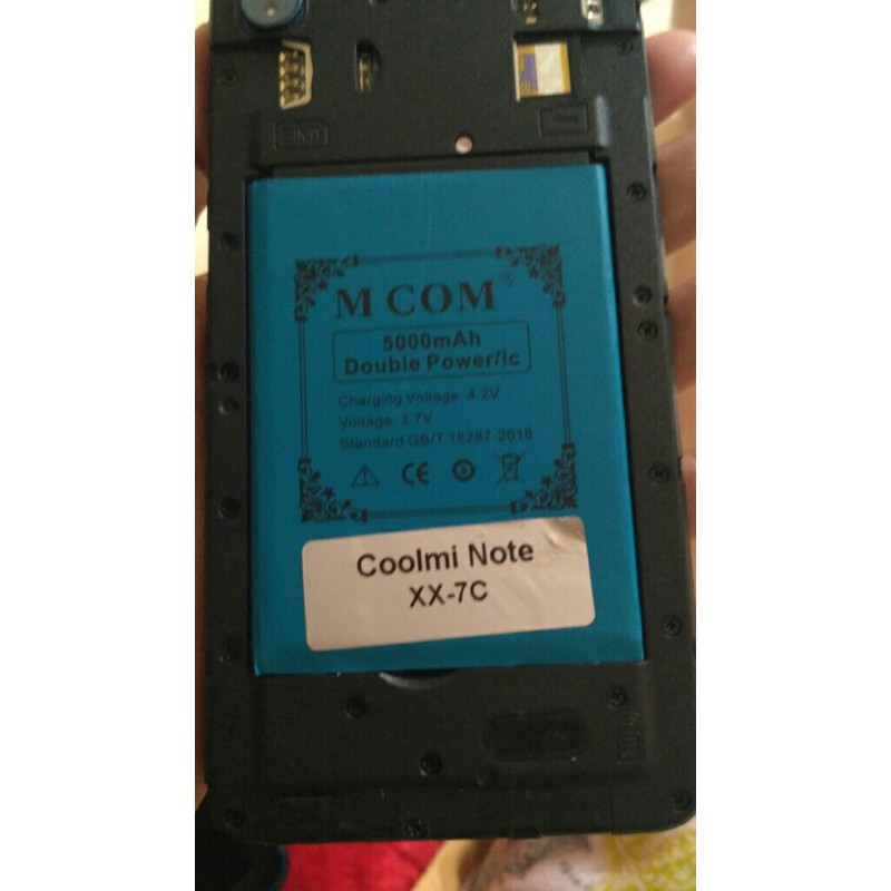 Battery Batre Baterai Double Power Mcom Coolmi Note XX-7C