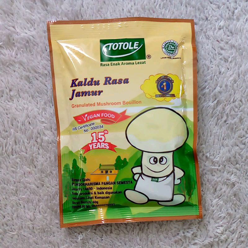 

Totole Kaldu Jamur 40 gram