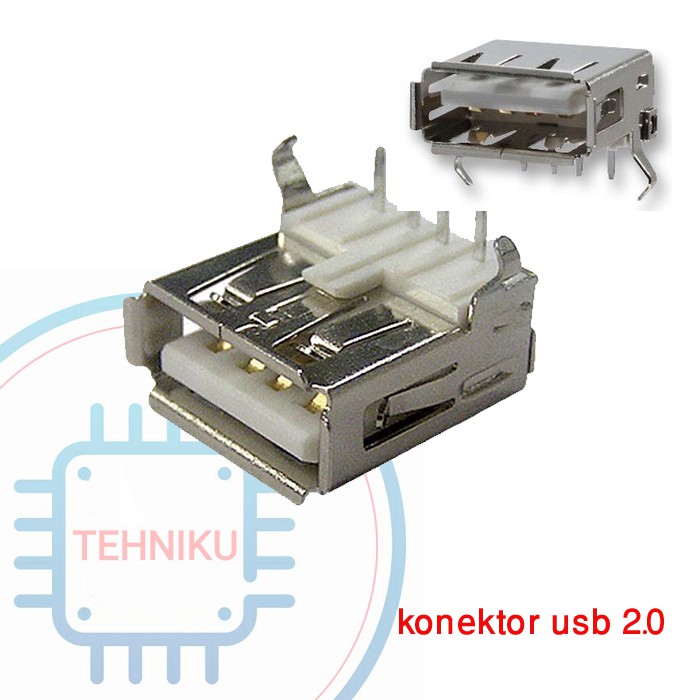 konektor usb 2.0 untuk powerbank laptop charger