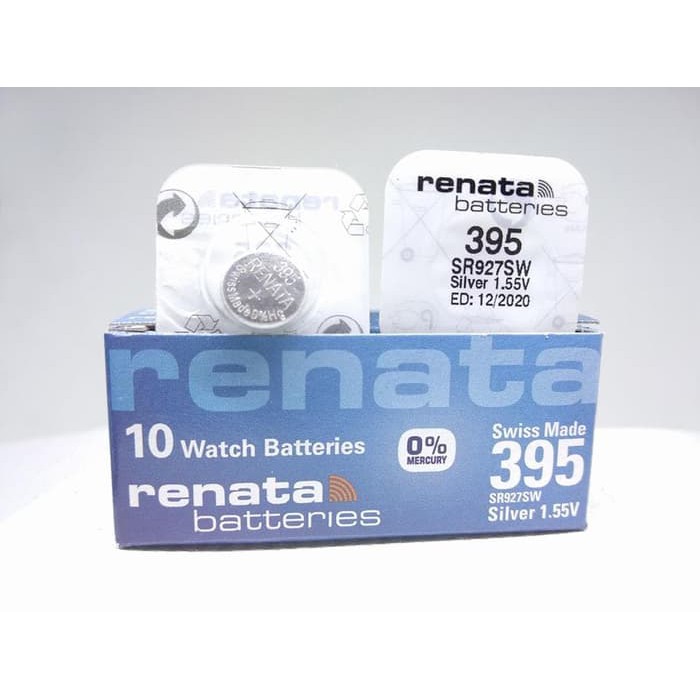 BATTERY BATREI BATERE jam tangan RENATA SR927SW RENATA 395 ORIGINAL