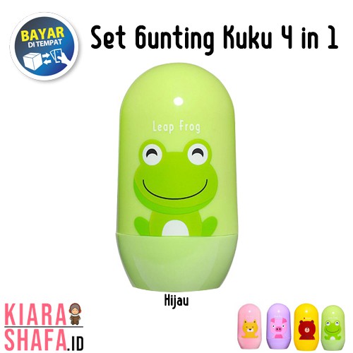 Kiarashafa - Gunting Kuku Bayi Set 4 in 1 - Baby Nail Clipper Set 4 in 1