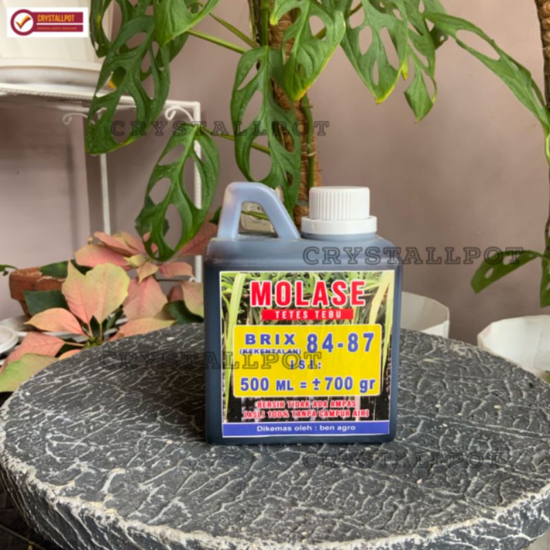 MOLASE TETES TEBU PREMIUM MURNI ASLI TANPA CAMPURAN KEMASAN 500ML - MOLASE 500 ML