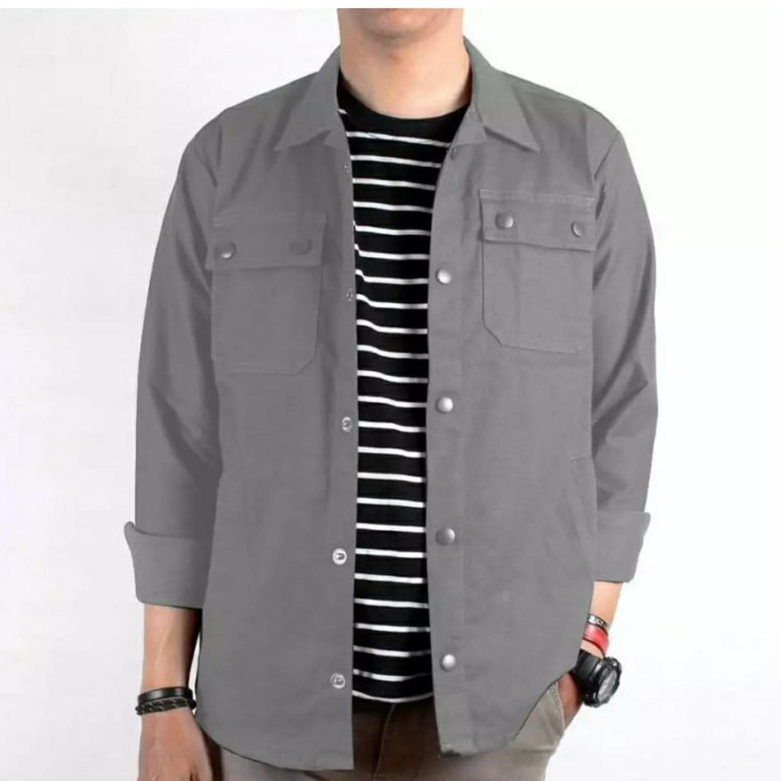 JAKET PARKA/ TRUCKER PARKA/ JAKET SEMI PARKA/ TRUCKER SEMI PARKA/ KEMEJA PARKA ORIGINAL/ SEMI PARKA CASUAL-1