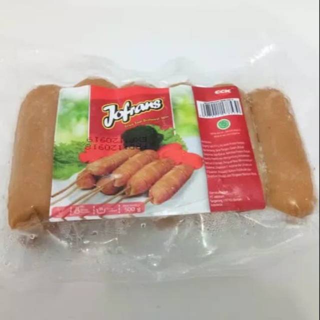 

Jofrans sosis sapi bakar jumbo original 500gr isi 12s