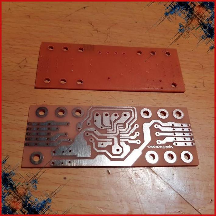 PCB 74HC595 74HC 595 seven segment 2.3" 3" or 3 inch 1 digit C Anoda