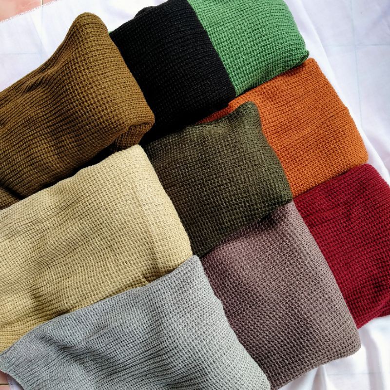 CARDIGAN RAJUT TEBAL OVERSIZE / BEST SELLER!!-Abu - Abu