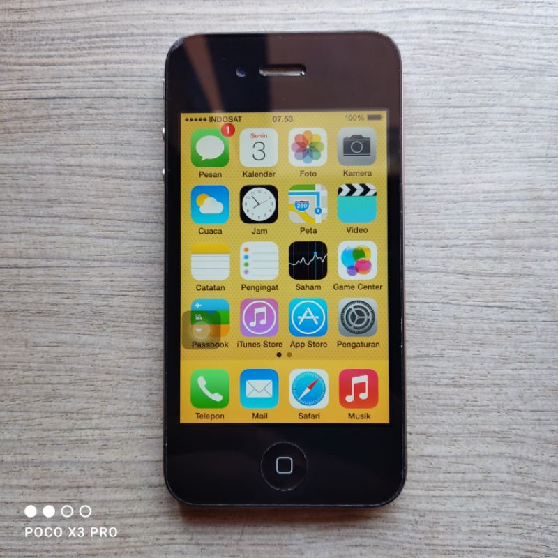 i phone 4G 16GB  Unik iPhone Jadul minus cek depkripsi-1
