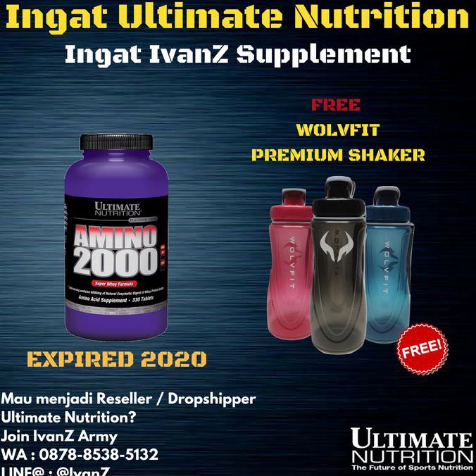 On Salee Ultimate Nutrition Amino 2000 330 Tabs Salee