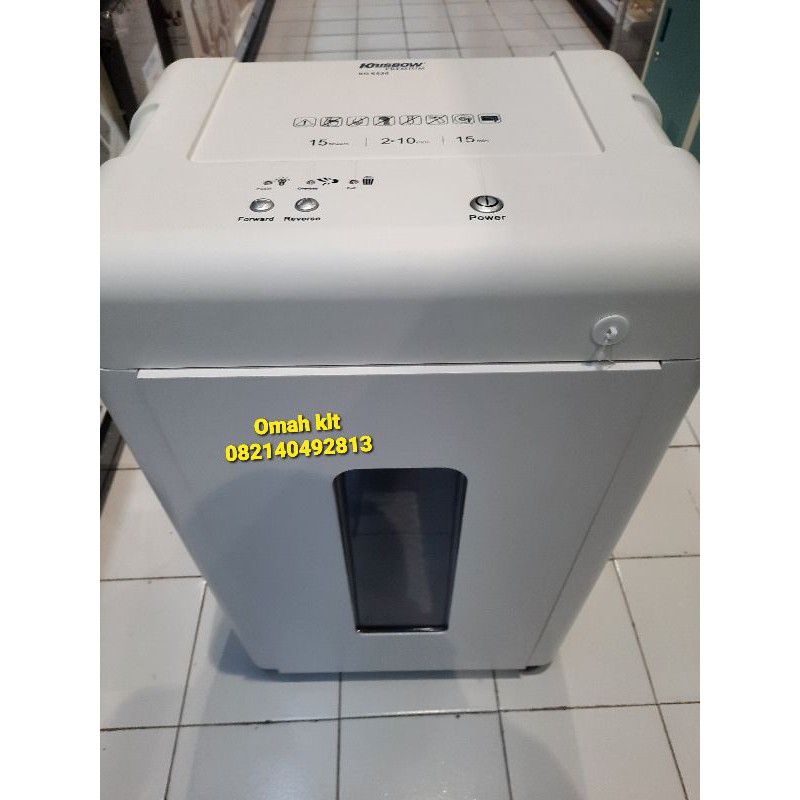 

krisbow mesin penghancur kertas papper shredder SD9520 15sheet PREMIUM