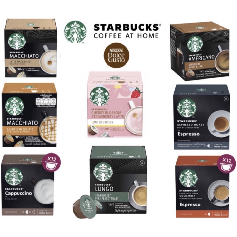 

Nescafe Dolce Gusto NDG Starbucks Coffee Capsule