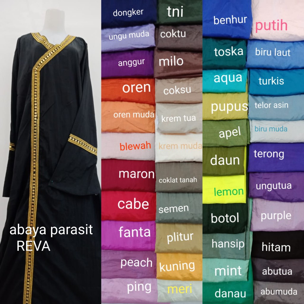 MUKENA TRAVELLING / ABAYA TRAVELLING / MUKENA PARASUT PREMIUM / ABAYA PARASUT PREMIUM