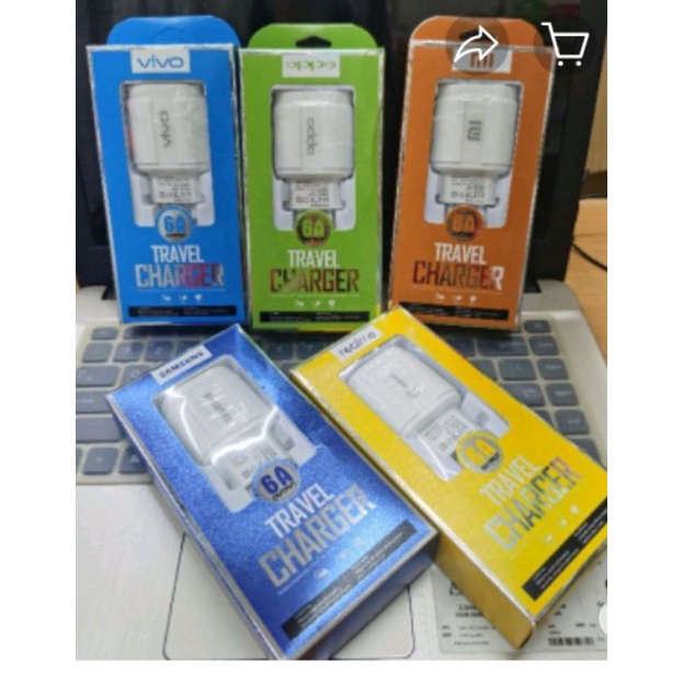 TRAVEL CHARGER HP VIVO OPPO SAMSUNG REALME XIAOMI VMT-C1 MICRO USB