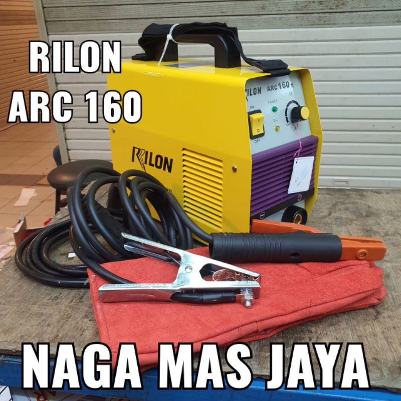 Jual MESIN LAS RILON ARC 160 / TRAFO LAS INVERTER RILON ARC 160 / TRAVO ...